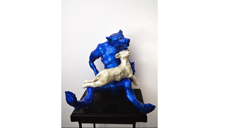 Michel_Derozier Creation3D Le Loup et l Agneau